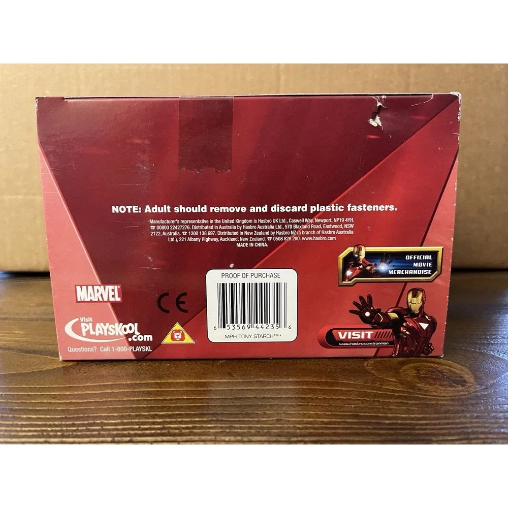 Mr. Potato Head Iron Man 2 Tony Starch-Hasbro‎ Playskool 2010_NIB